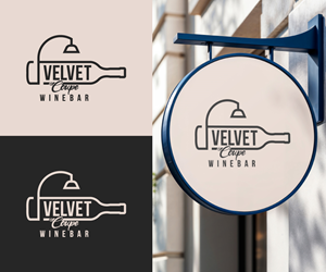 Logo-Design von Ansh Design für Velvet Coupe Wine Bar | Design: #36505366