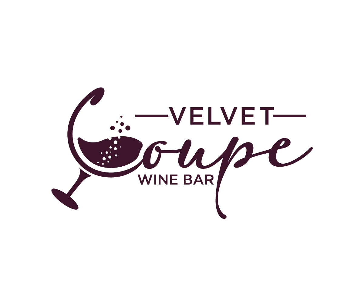 Logo-Design von Ansh Design für Velvet Coupe Wine Bar | Design #36508107