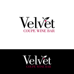 Logo-Design von robbyart0809 für Velvet Coupe Wine Bar | Design: #36504606