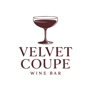 Logo Design by baymoray for Velvet Coupe Wine Bar | Design: #36508271