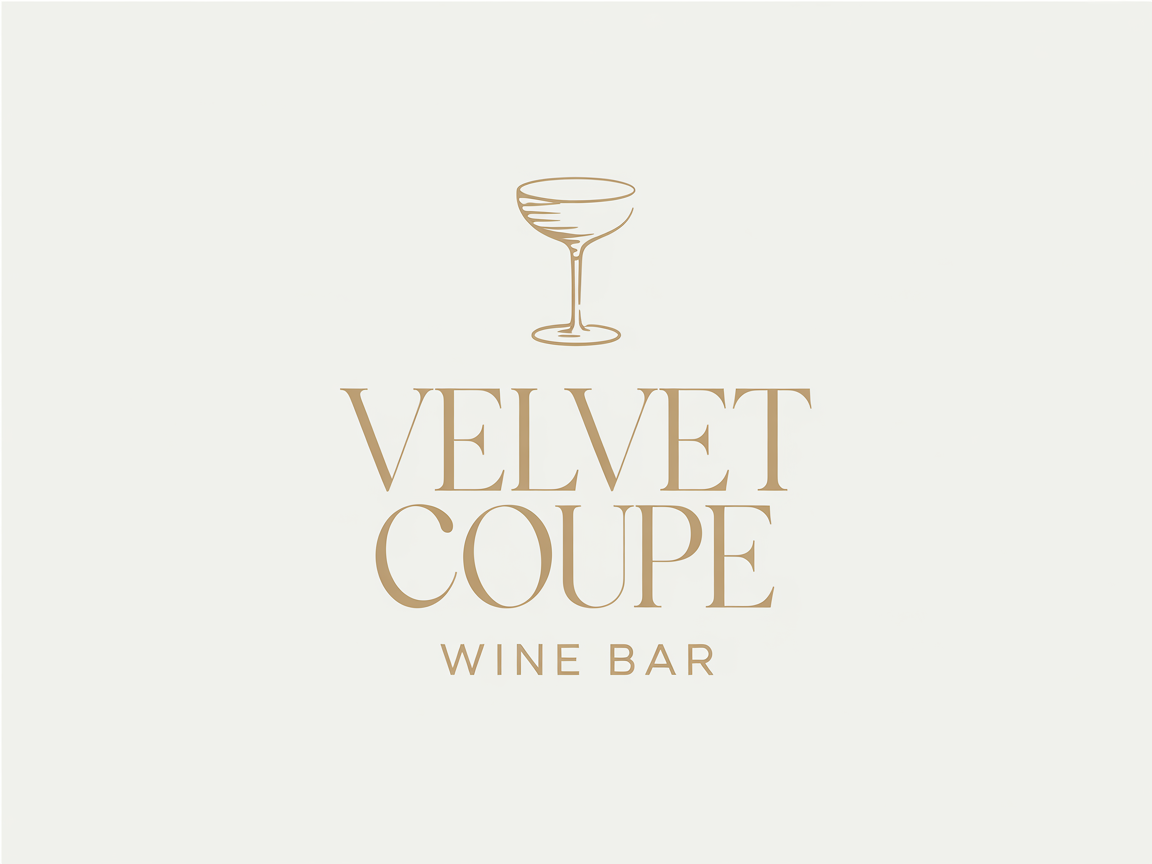Logo Design by Kkanti for Velvet Coupe Wine Bar | Design #36540979