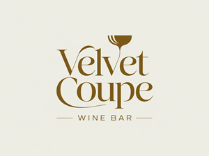 Diseño de Logo por Kkanti para Velvet Coupe Wine Bar | Diseño: #36540981