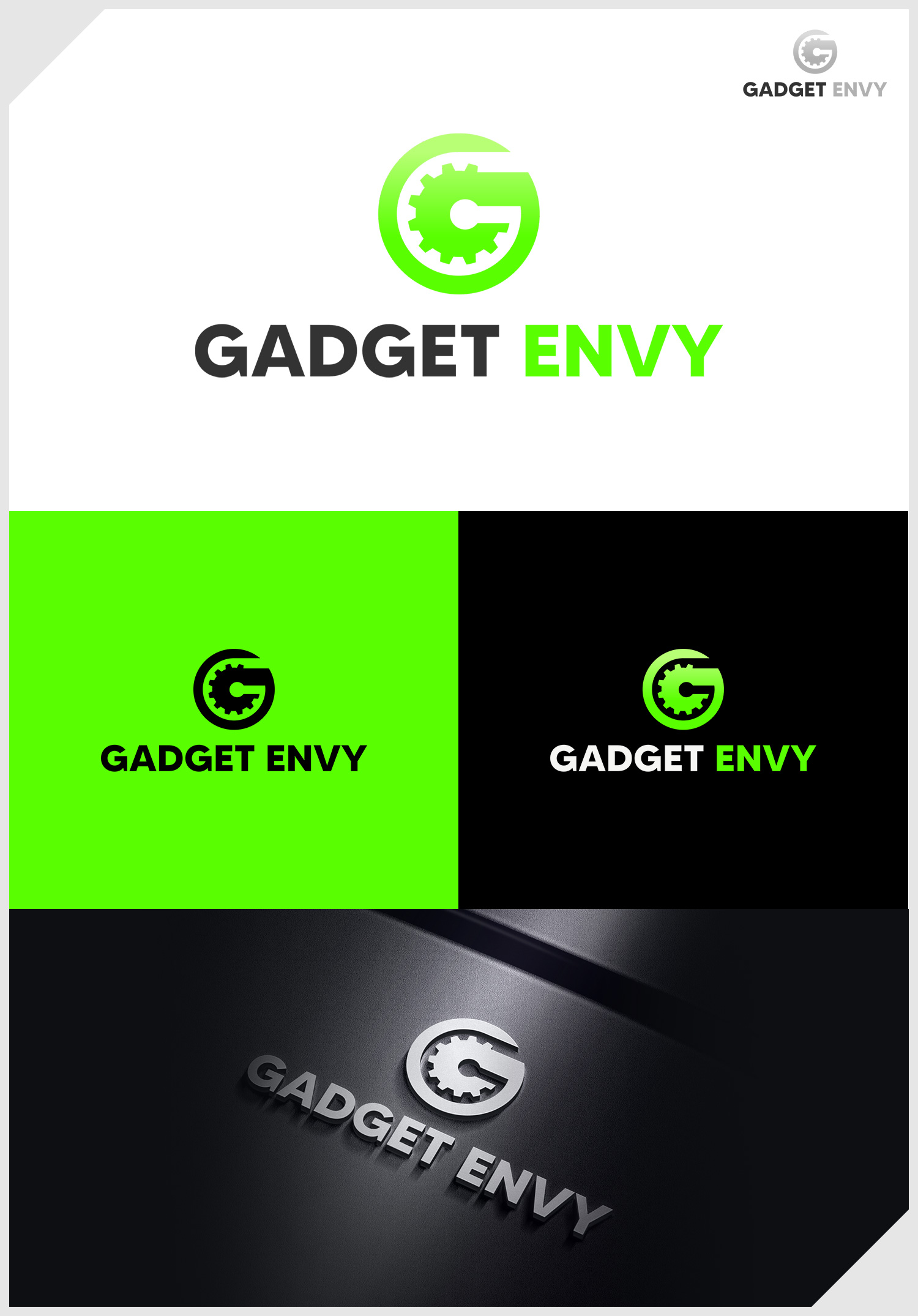 Logo Design by IDesign1606 for Gadget Envy Pty Ltd | Design #36512892
