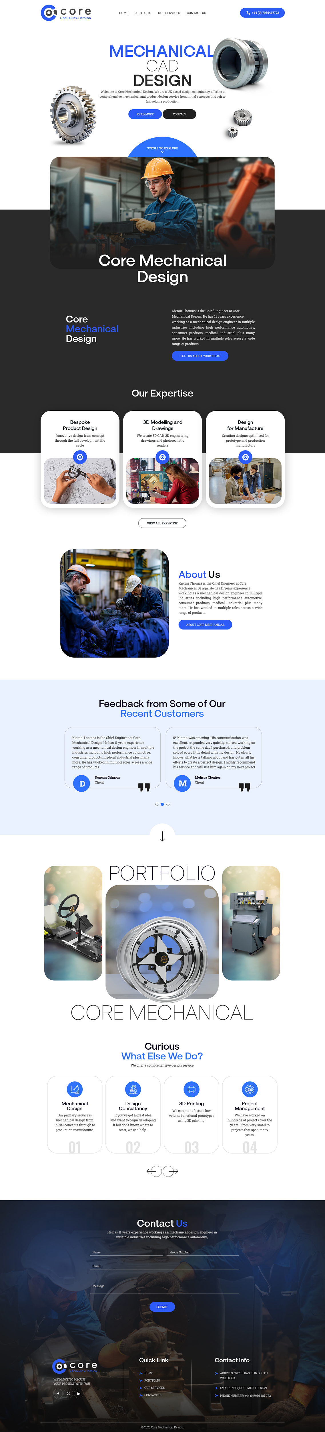 Web Design by Revolt Team for this project | Design #36544074