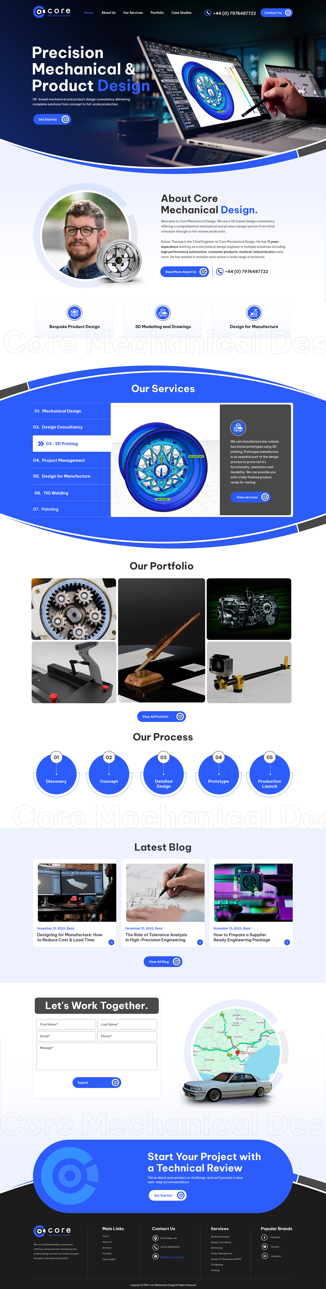 Web Design by IDesign1606 for this project | Design #36513584
