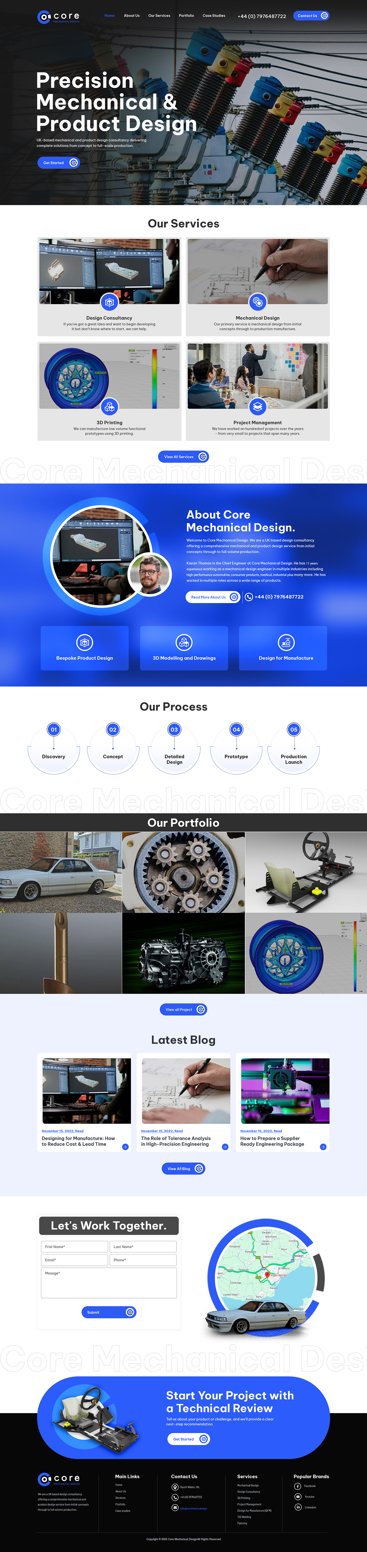 Web Design by IDesign1606 for this project | Design #36513588