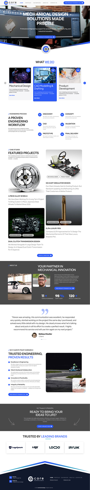 Web Design by AAA Studio for this project | Design: #36539096