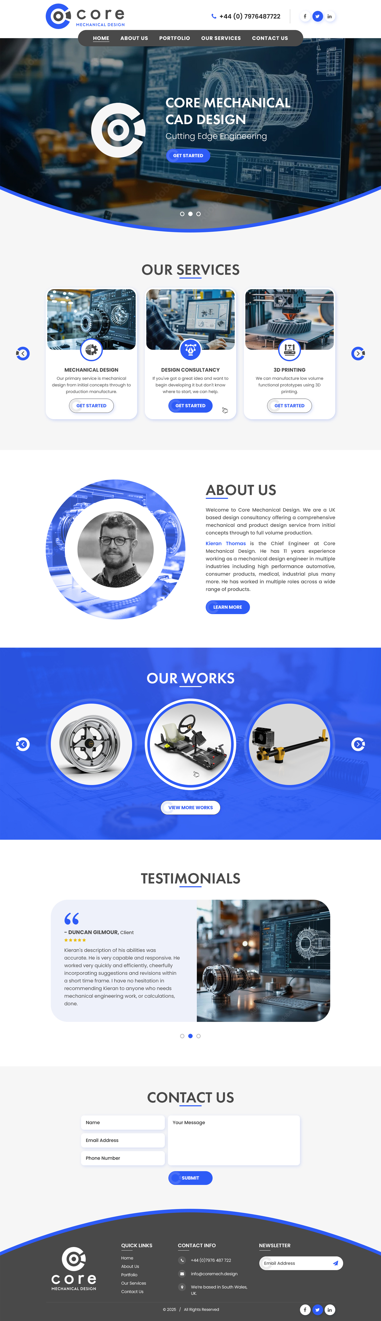 Web Design by Dreams Designs for this project | Design #36544676