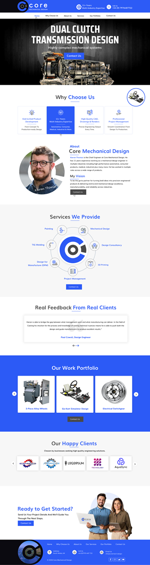 Web Design by HarmiDesigning for this project | Design #36542068