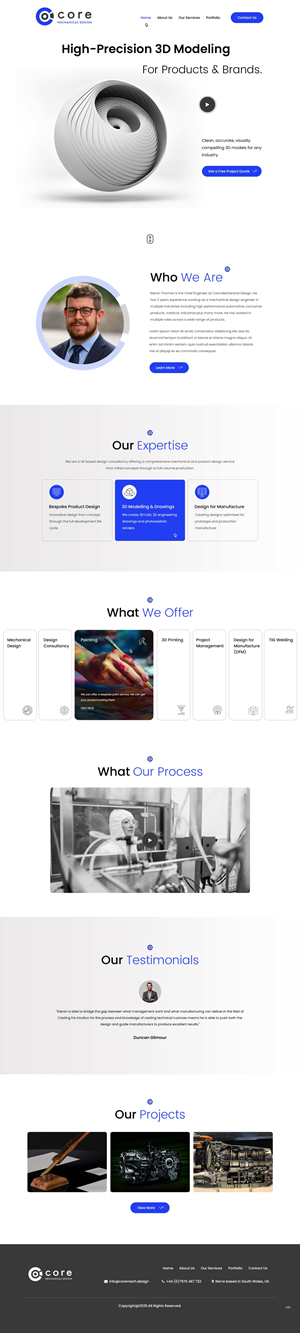 Web Design by pb for this project | Design #36513653