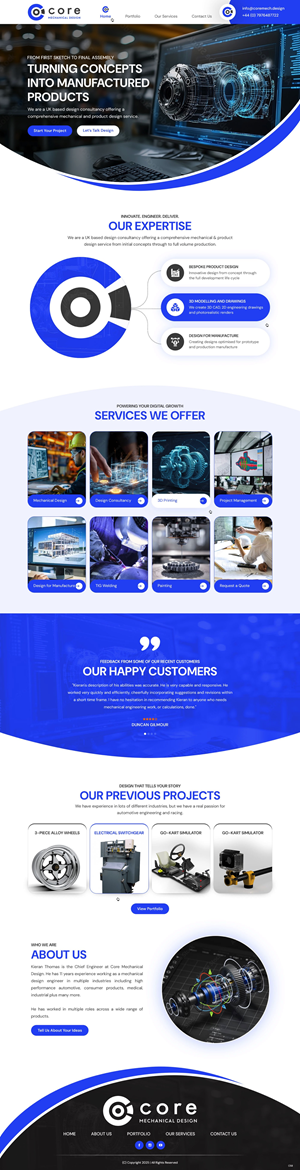 Web Design by pb for this project | Design: #36513660