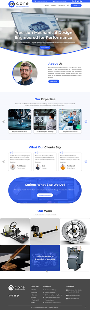Web Design by pb for this project | Design: #36513663