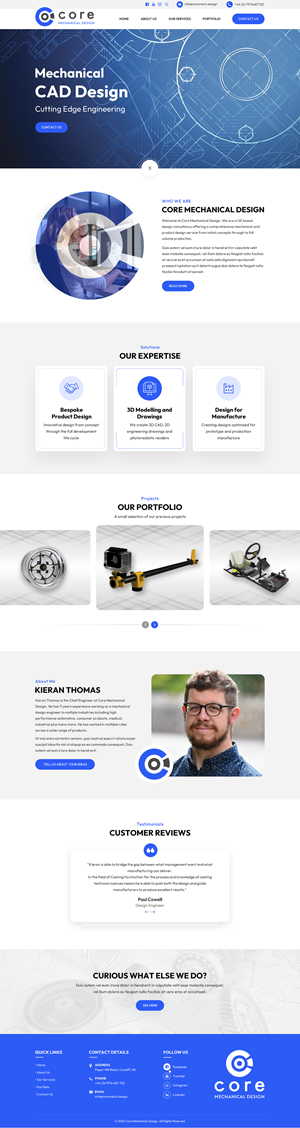 Web Design by Sbss for this project | Design: #36518277