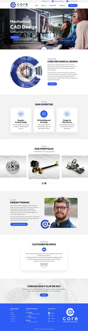 Web Design by Sbss for this project | Design: #36518278