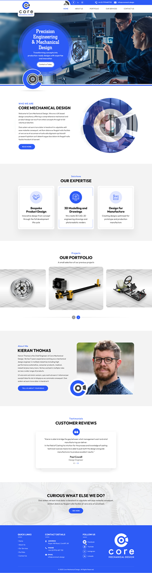 Web Design by Sbss for this project | Design: #36519281