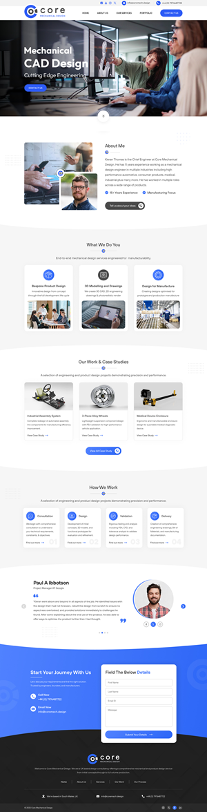 Web Design by Sbss for this project | Design: #36519340