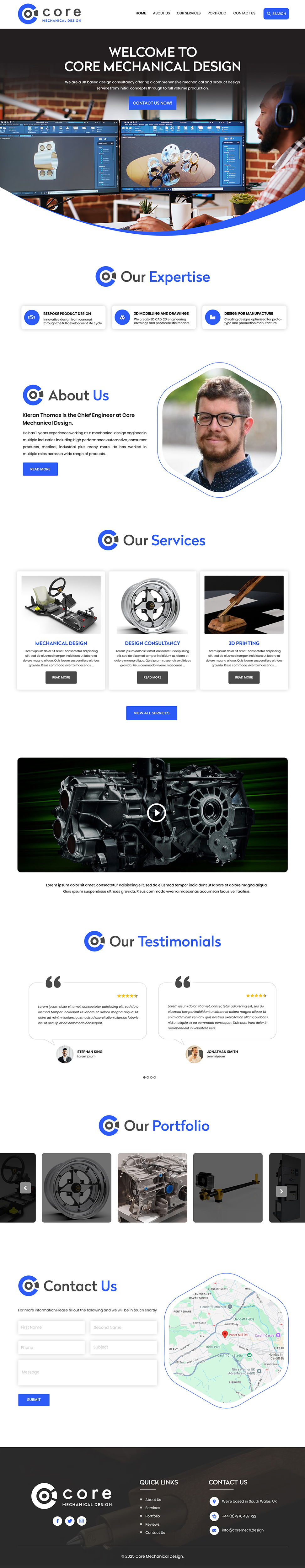 Web Design by Creations Box 2015 for this project | Design #36510878