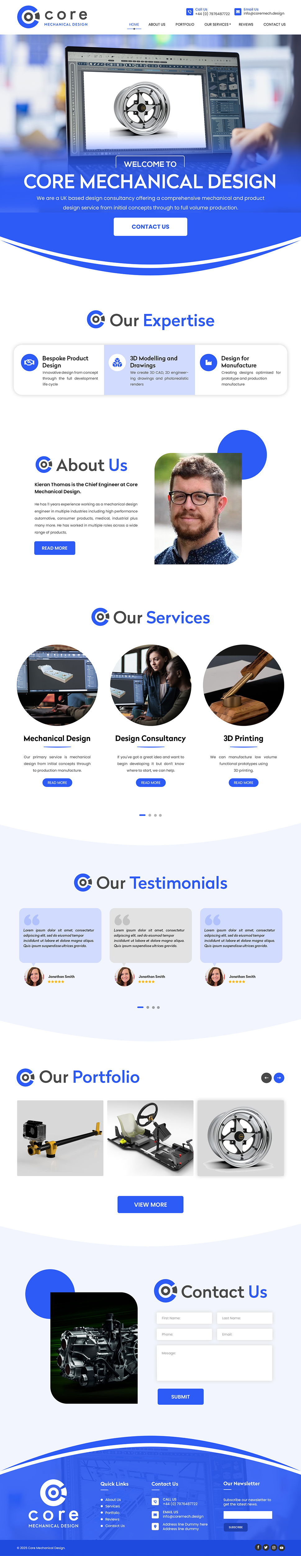 Web Design by Creations Box 2015 for this project | Design #36542833