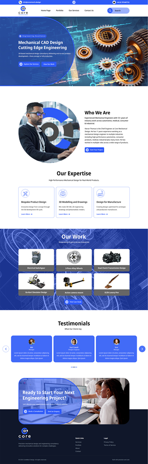 Web Design by UD_Pro for this project | Design: #36522994