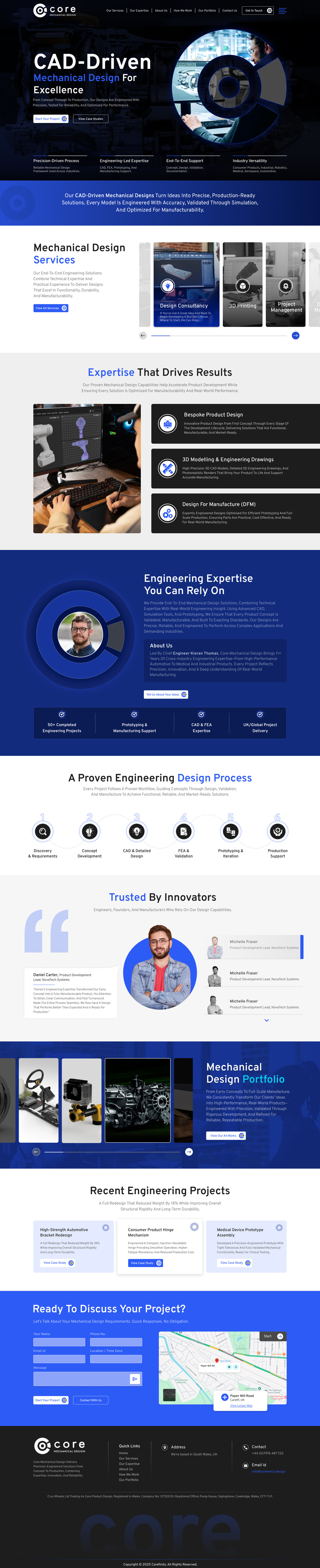 Web Design by creative.bugs for this project | Design #36543842