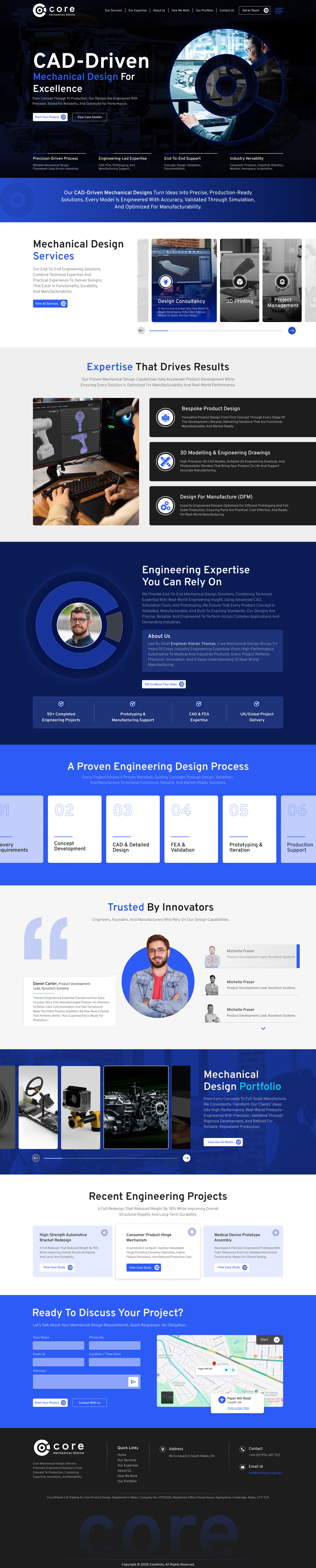 Web Design by creative.bugs for this project | Design #36543843