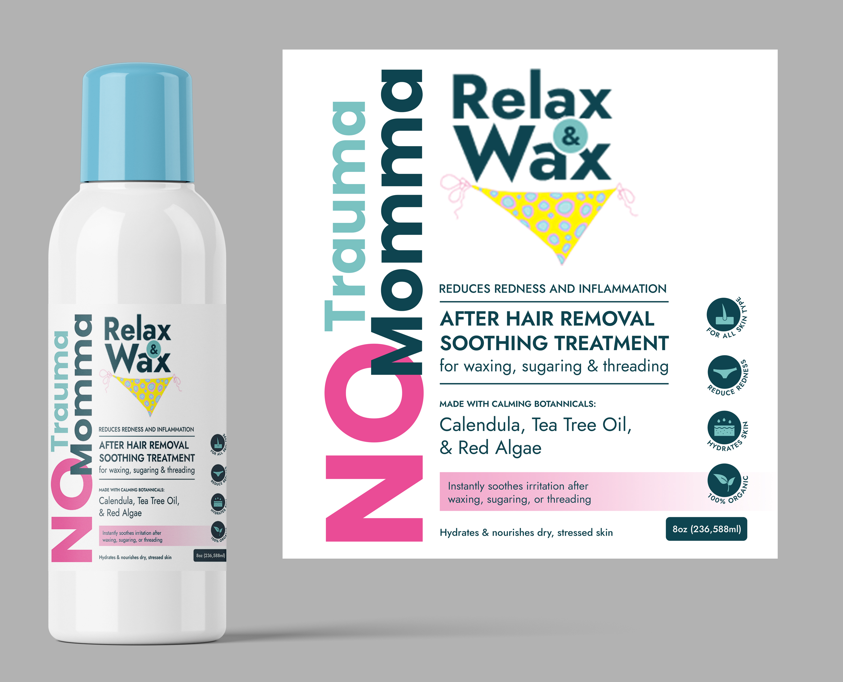 Verpackungs-Design von Graphic Storm für Relax & Wax | Design #36520181