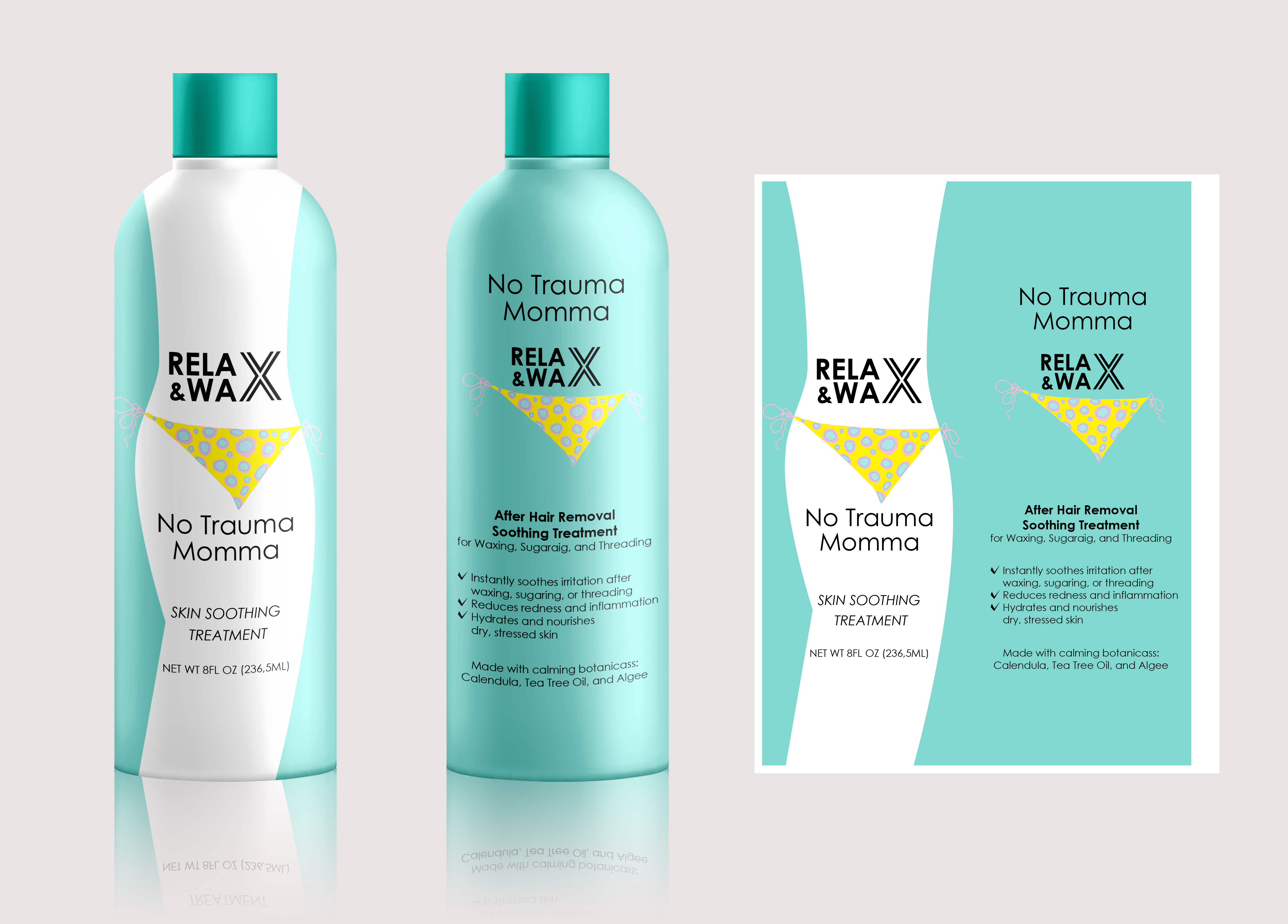Packaging Design by tamtama for Relax & Wax | Design #36535679