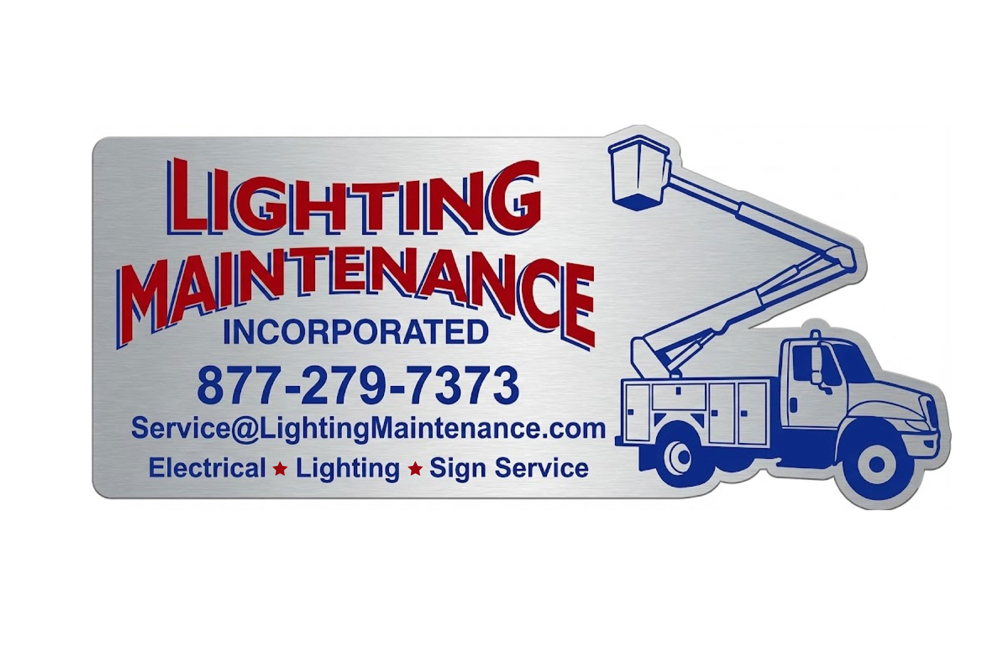 Schilder-Design von WrapTonic24 für Lighting Maintenance Inc | Design #36566555