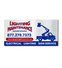 Schilder-Design von WrapTonic24 für Lighting Maintenance Inc | Design #36566722