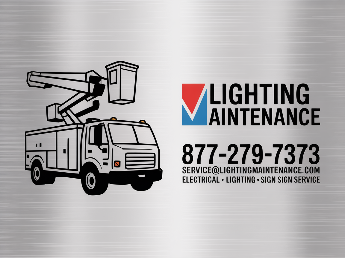 Schilder-Design von BEANDESIGN^_^ für Lighting Maintenance Inc | Design #36549250