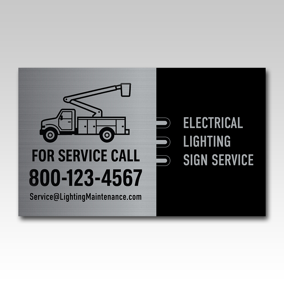 Schilder-Design von YourLogoMaster für Lighting Maintenance Inc | Design #36539343