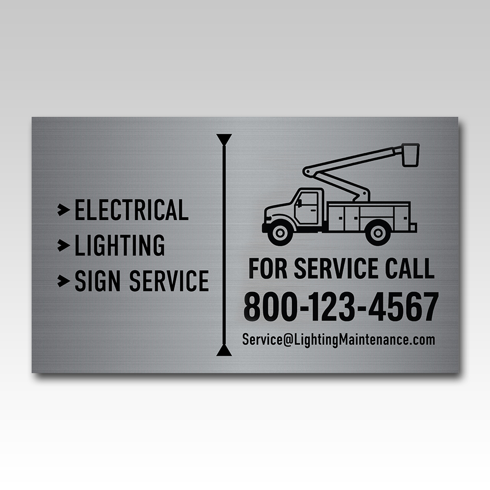 Schilder-Design von YourLogoMaster für Lighting Maintenance Inc | Design #36539344