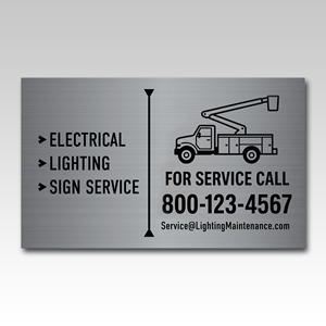 Diseño de Señalética por YourLogoMaster para Lighting Maintenance Inc | Diseño: #36539344