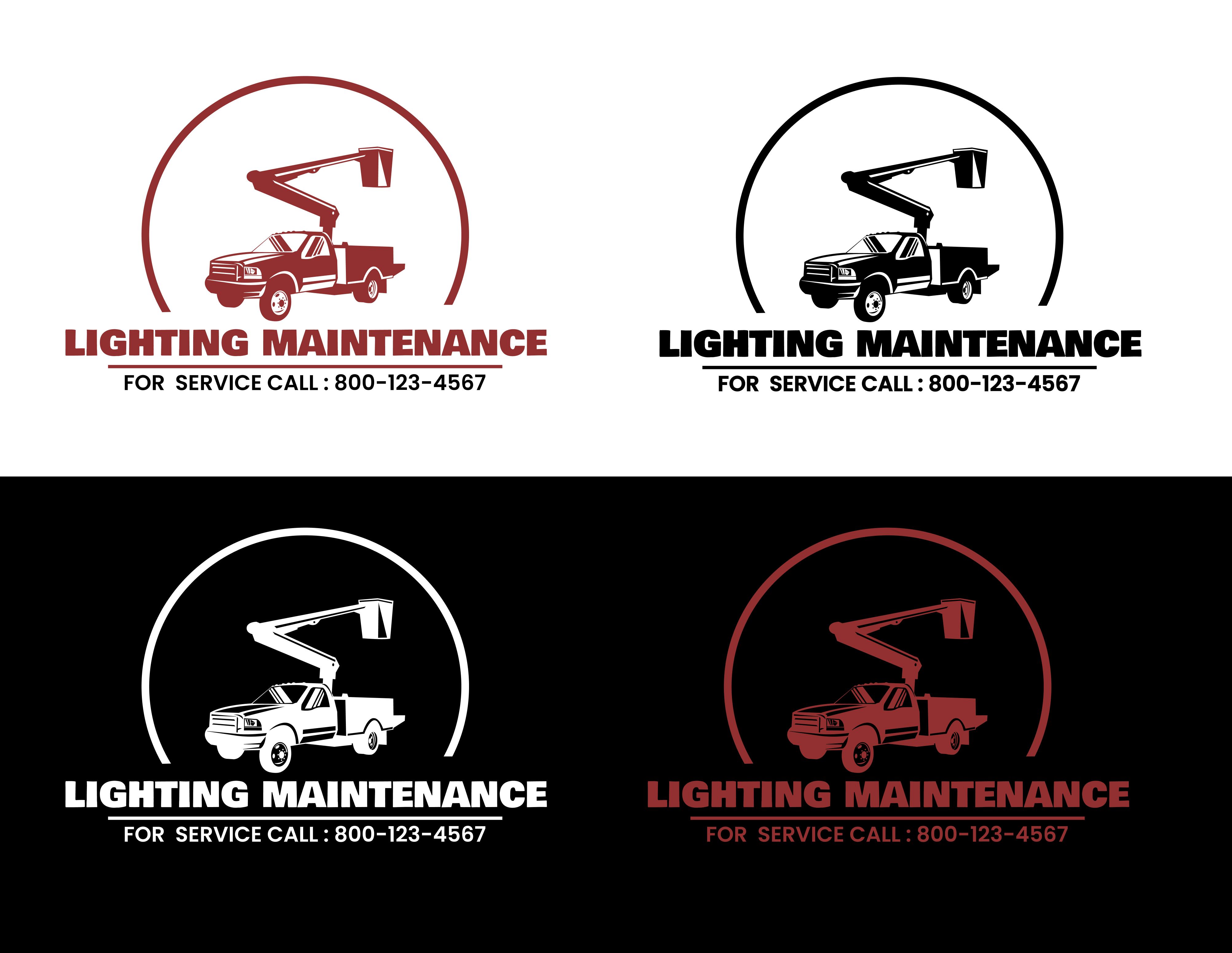 Signage Design by Ascinate for Lighting Maintenance Inc | Design #36519379