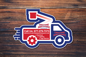 Schilder-Design von JK18 für Lighting Maintenance Inc | Design: #36523184