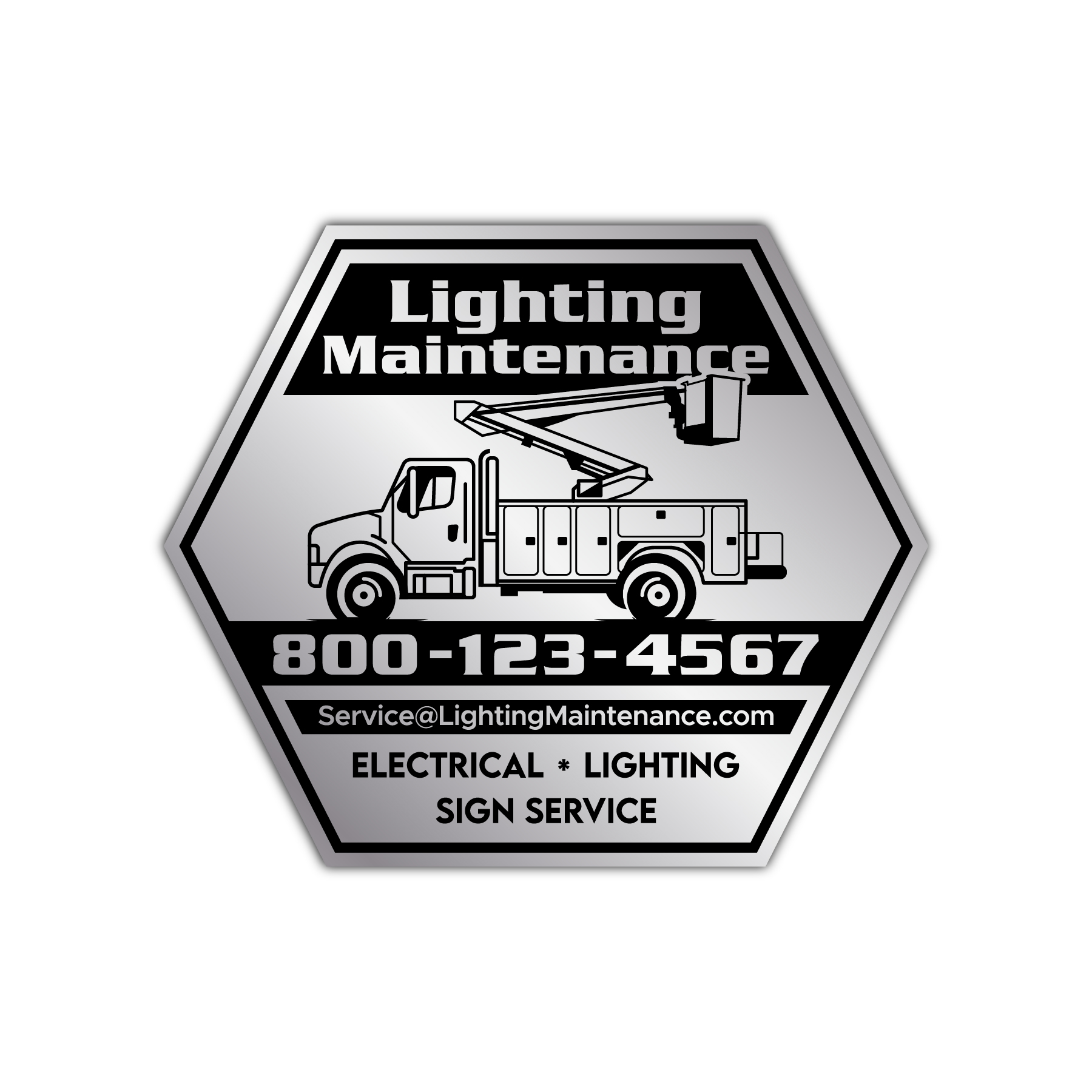 Schilder-Design von debdesign für Lighting Maintenance Inc | Design #36522778