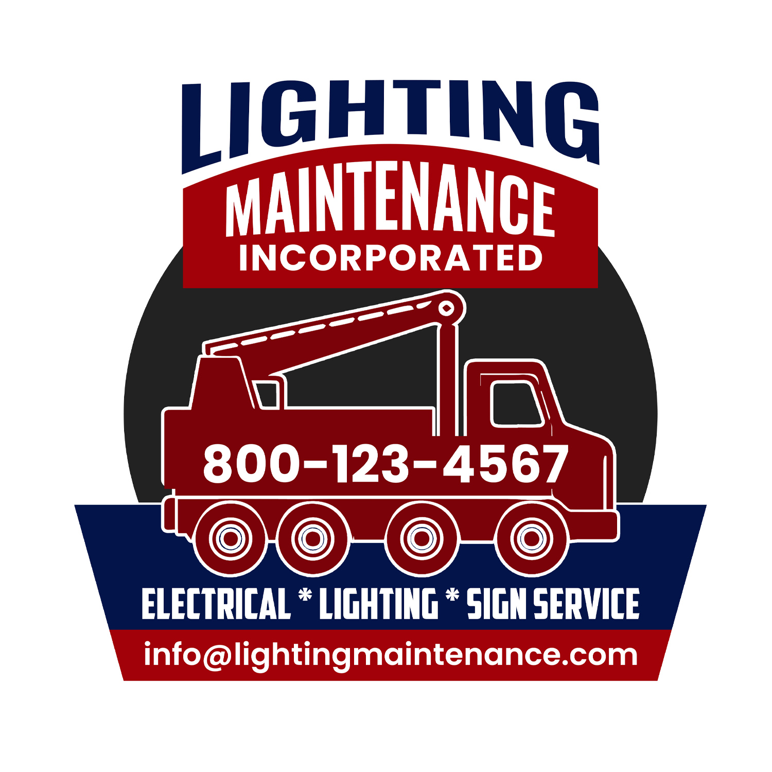 Schilder-Design von debdesign für Lighting Maintenance Inc | Design #36548588