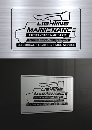 Schilder-Design von debdesign für Lighting Maintenance Inc | Design: #36548611