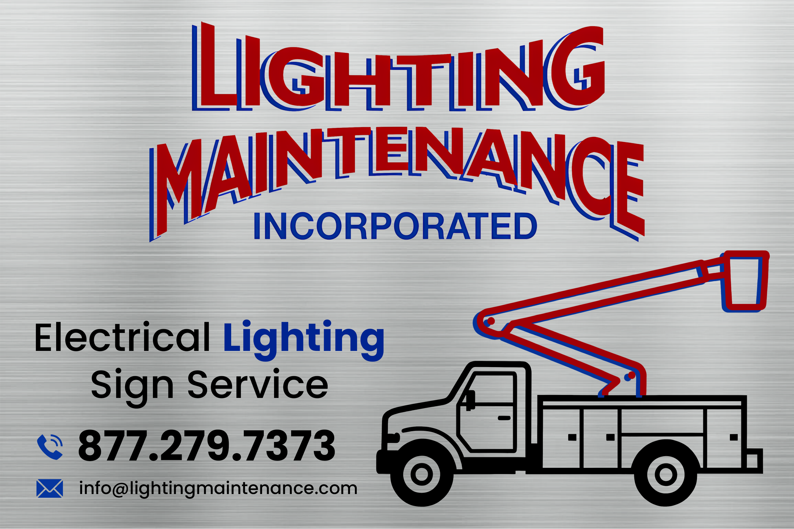 Signage Design by Hristo Itchov for Lighting Maintenance Inc | Design #36514976