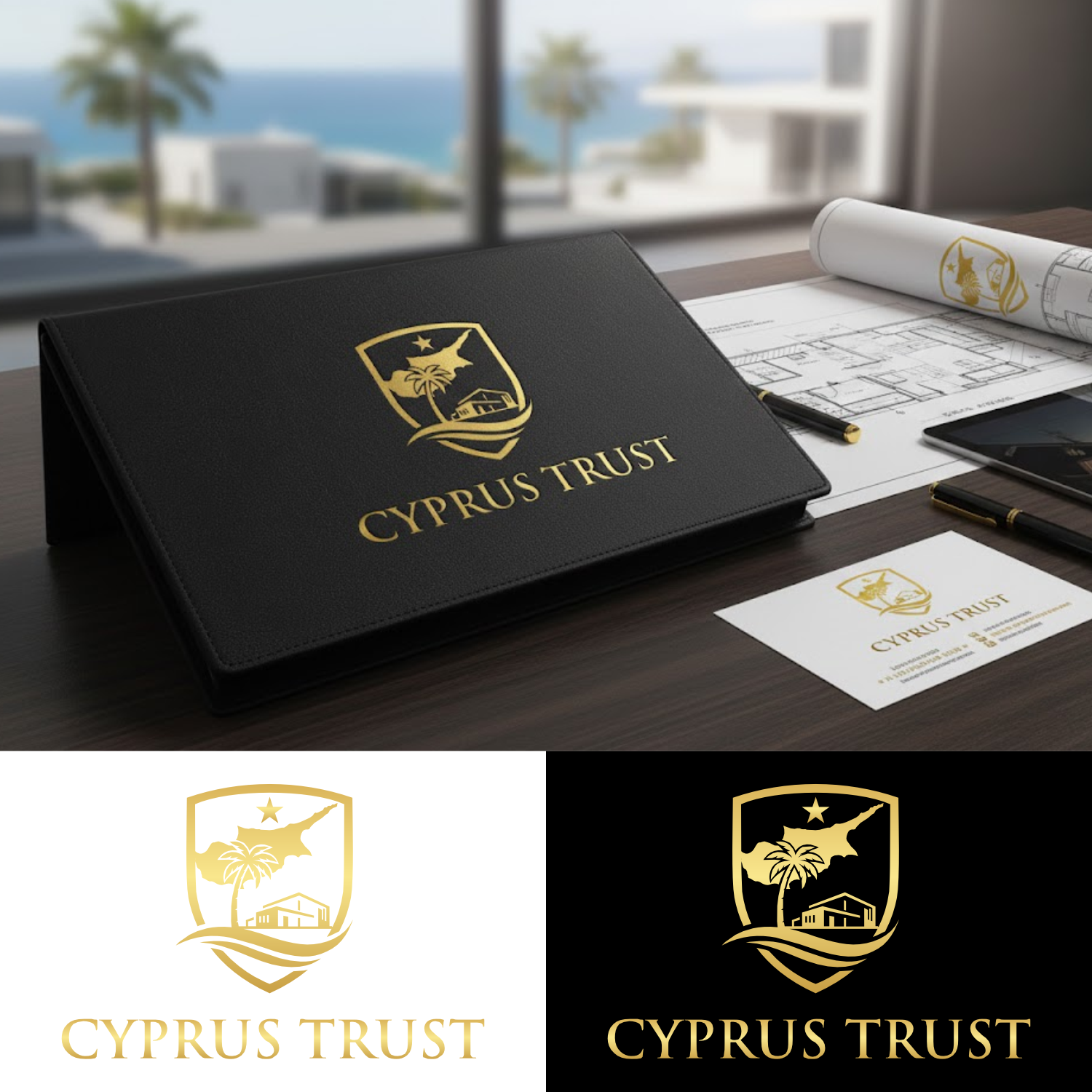 Logo-Design von Dalang Design für König Real Estate GmbH  | Design #36518535