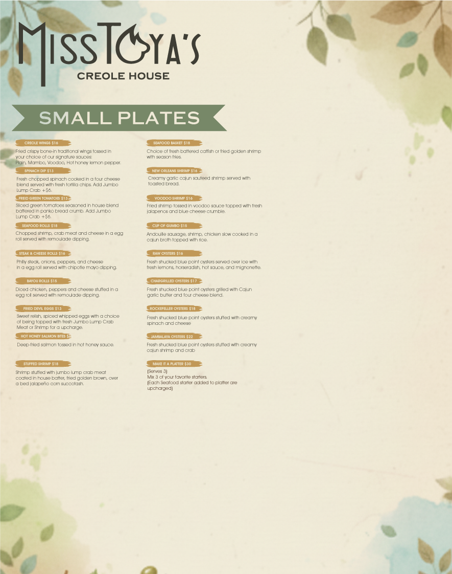 Menu Design by Zbiz for this project | Design #36523072