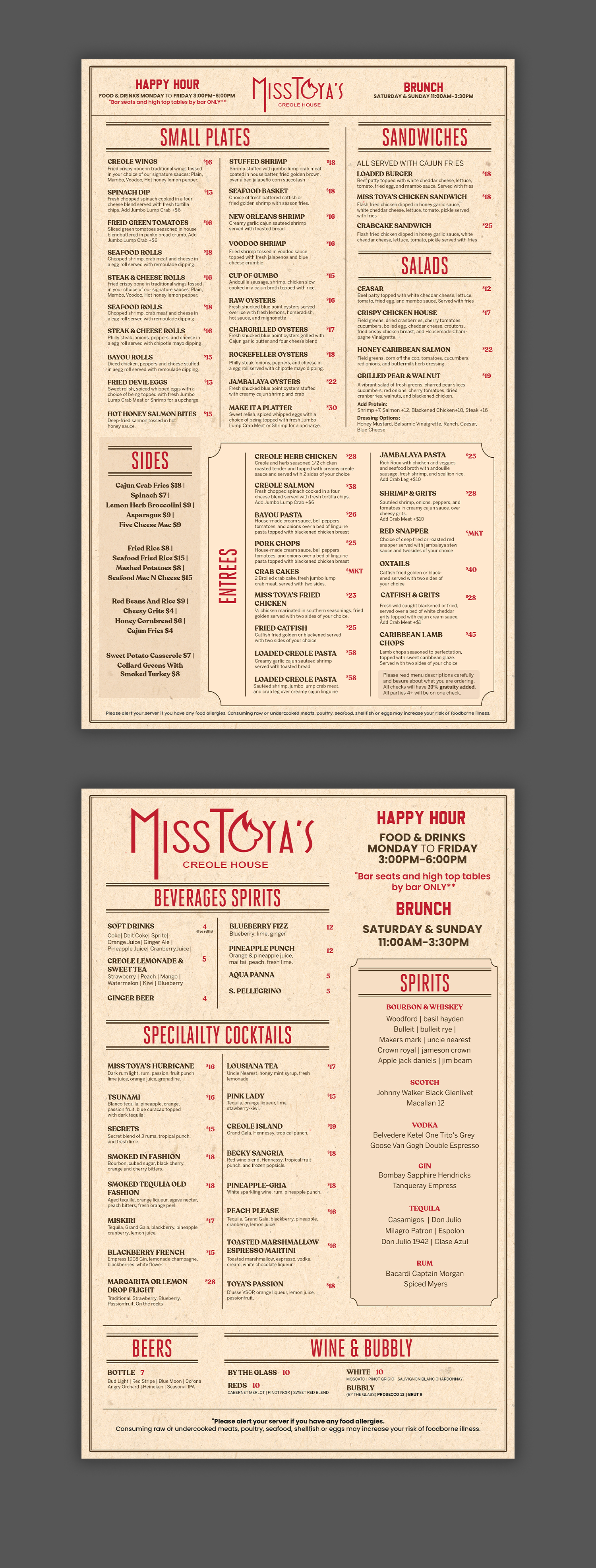 Design de Menu par debdesign pour ce projet | Design #36523214