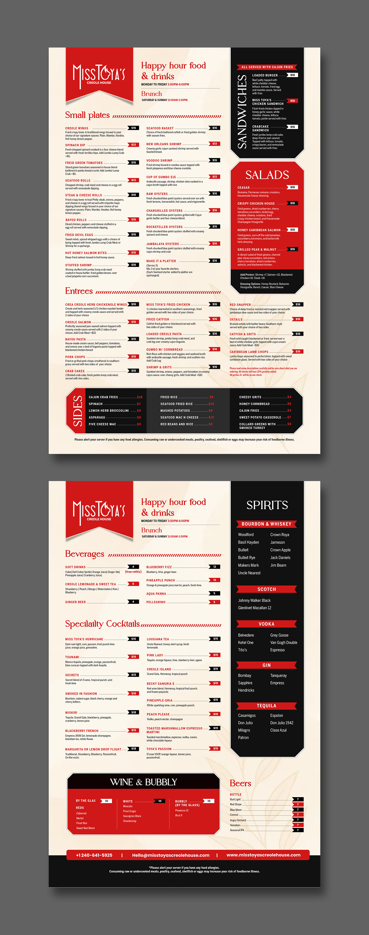 Design de Menu par debdesign pour ce projet | Design #36523419