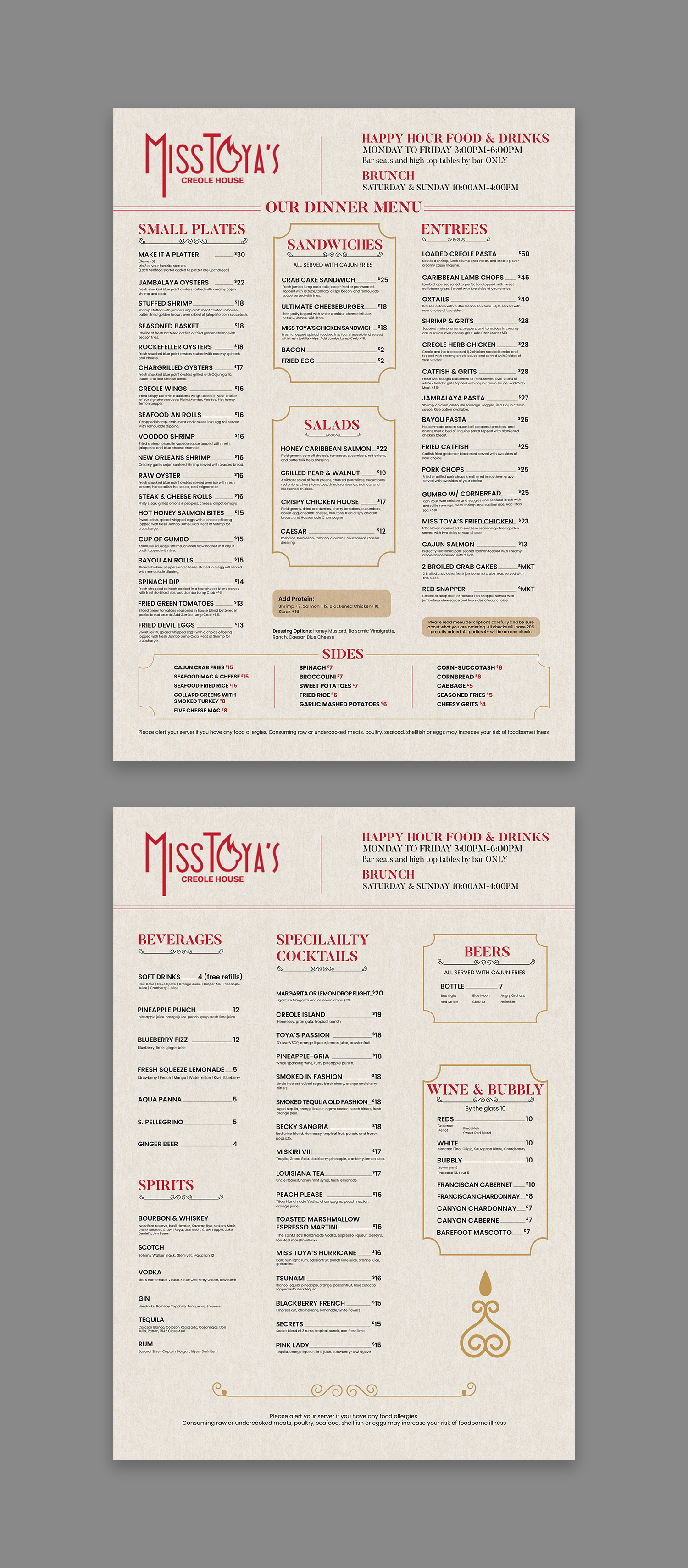 Design de Menu par debdesign pour ce projet | Design #36536389