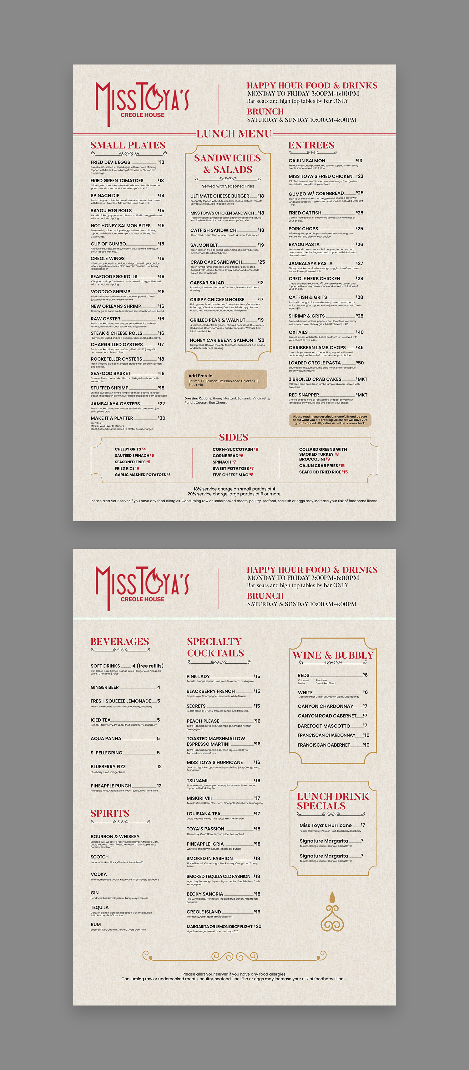Design de Menu par debdesign pour ce projet | Design #36559275