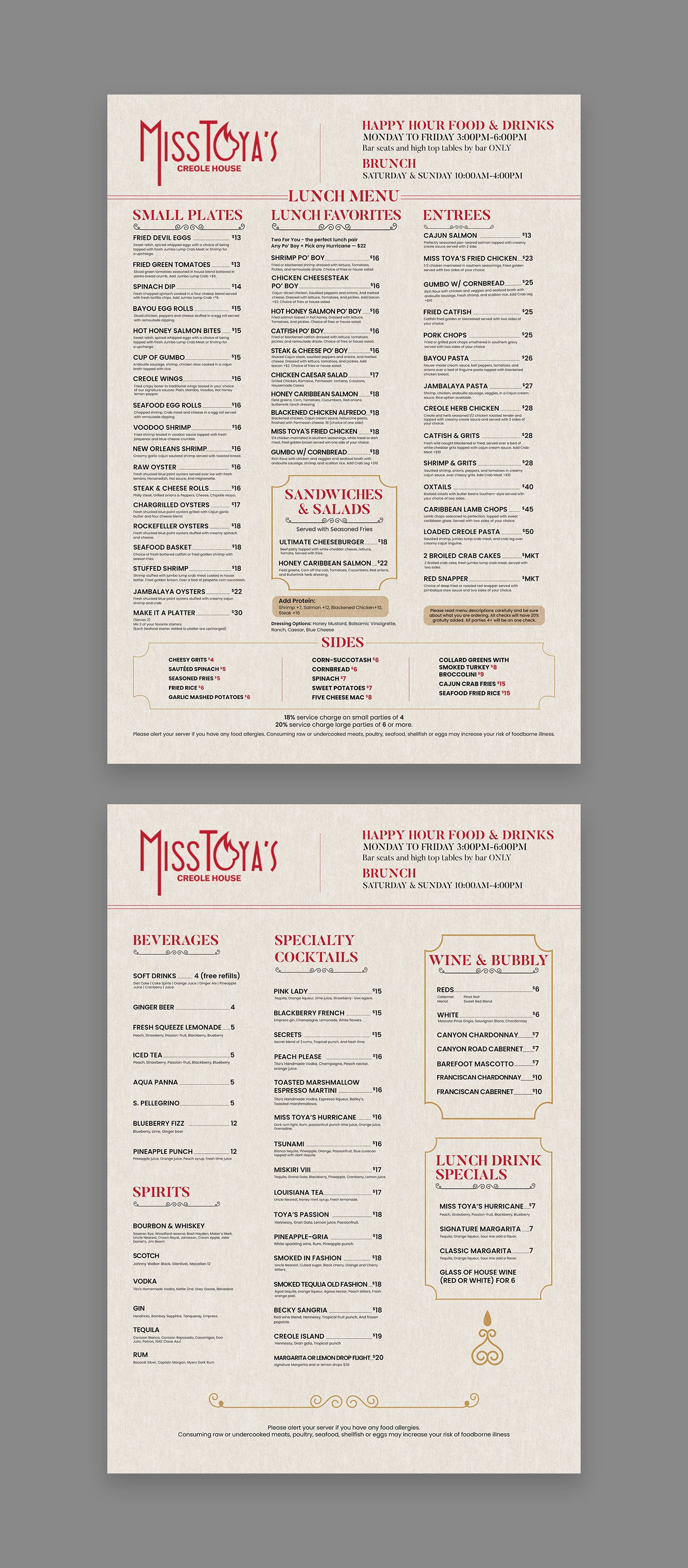 Design de Menu par debdesign pour ce projet | Design #36559897