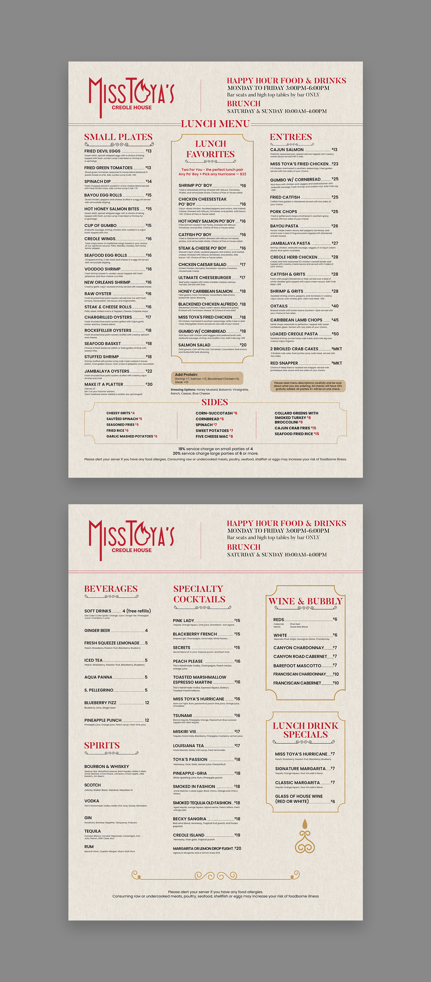 Menu Design by debdesign for this project | Design #36564228