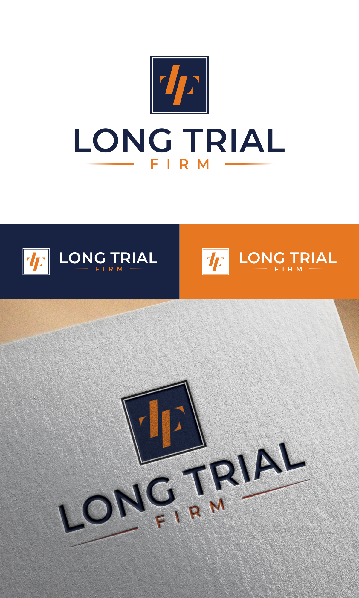 Design de Logo par Artch4 pour Long Trial Firm, PLLC | Design #36558005
