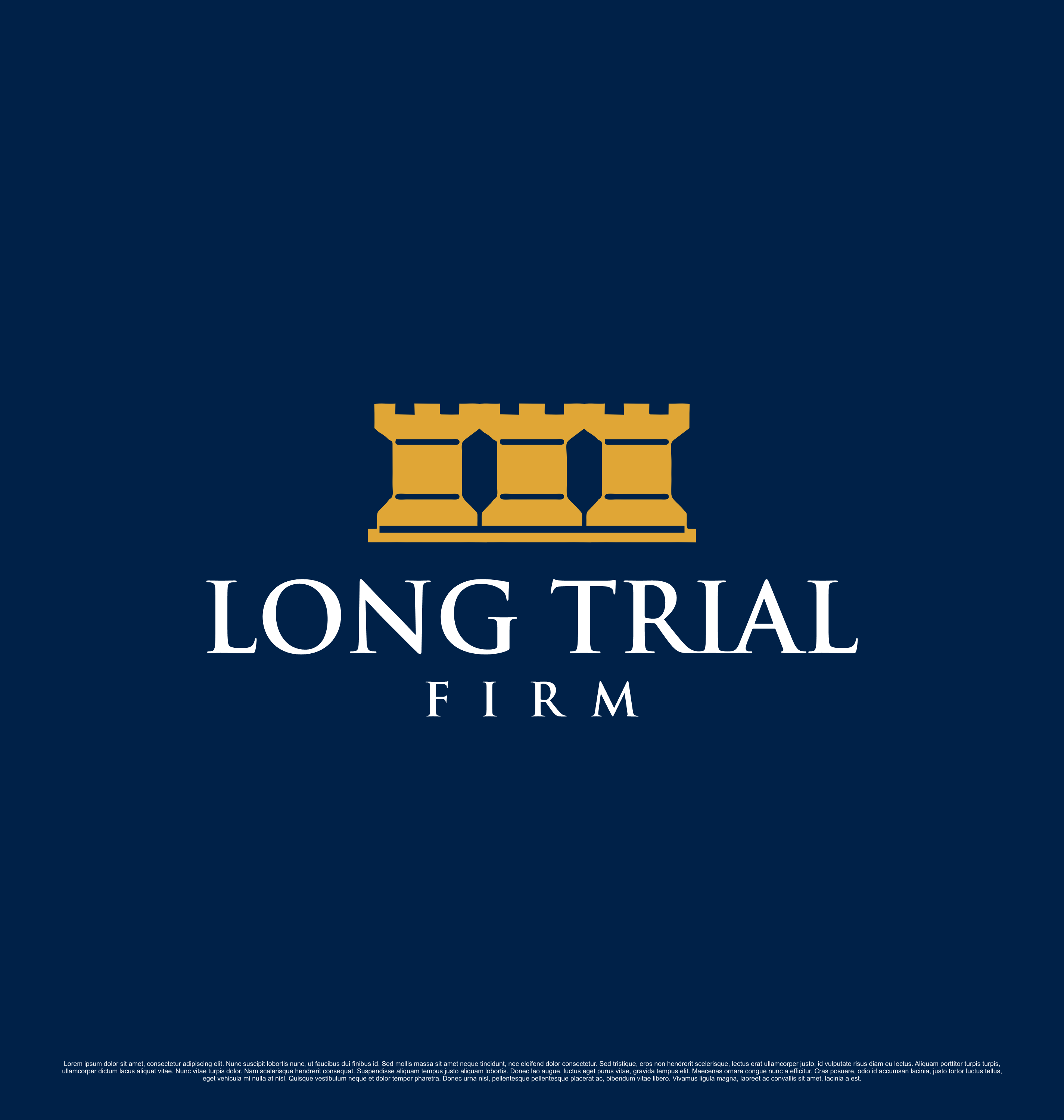 Logo Design by saesean for Long Trial Firm, PLLC | Design #36525187