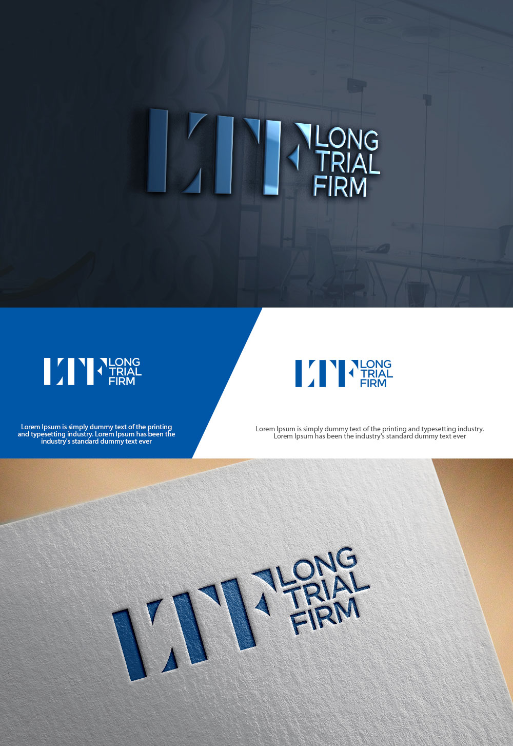 Logo Design by sulemani  creation for Long Trial Firm, PLLC | Design #36523611